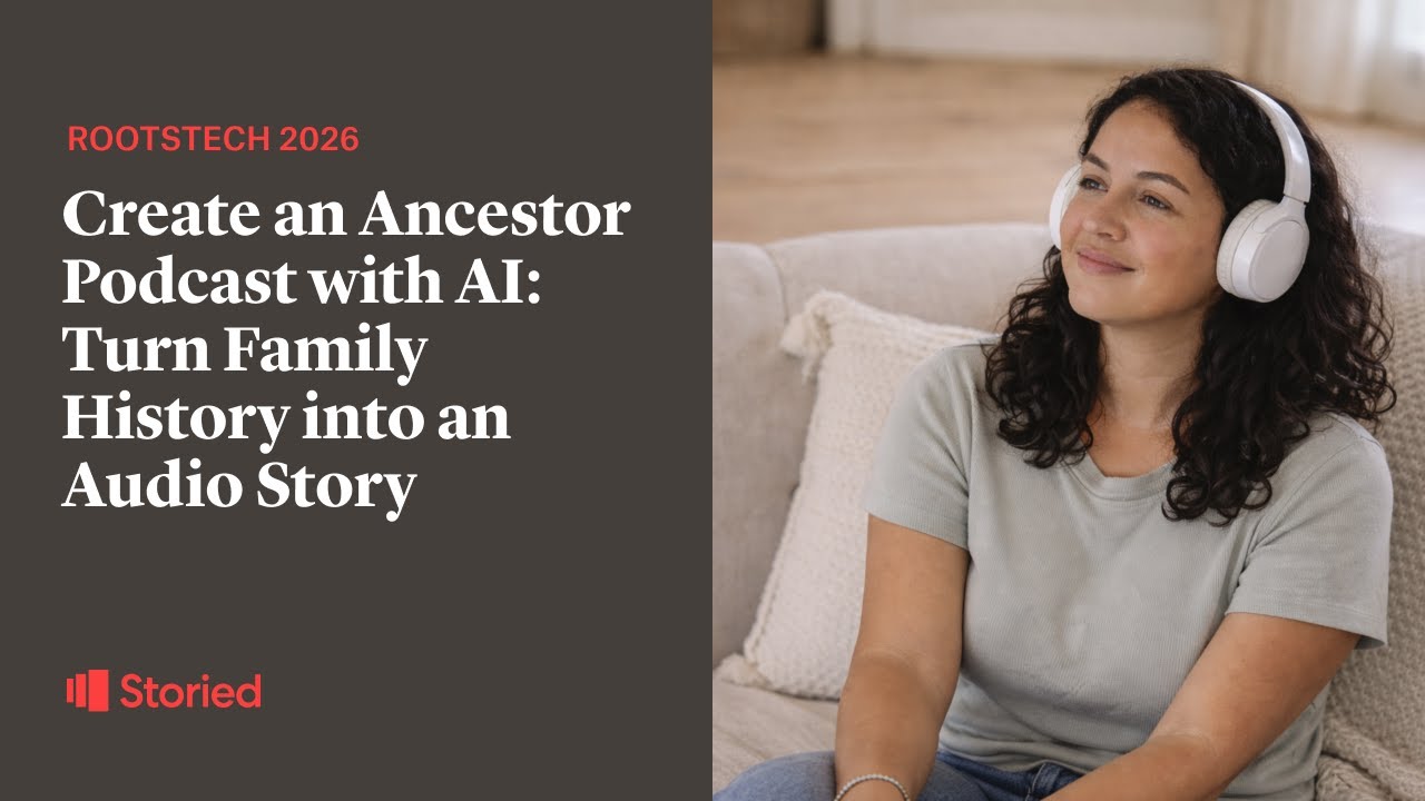 Create an Ancestor Podcast with AI | Turn Family History into an Audio Story