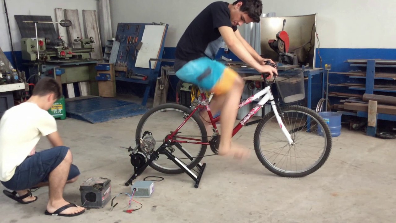 Protótipo de bicicleta para geração de energia elétrica