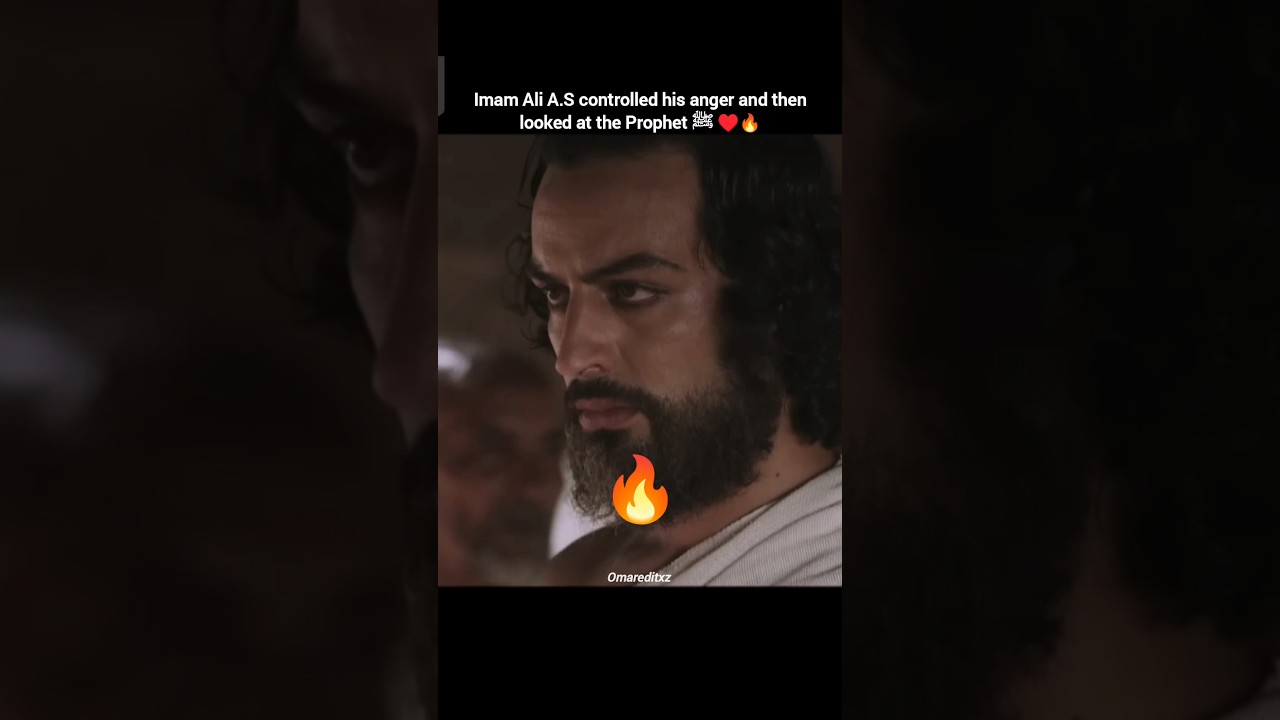 Imam Ali a.s controlling his anger 🔥 #shorts