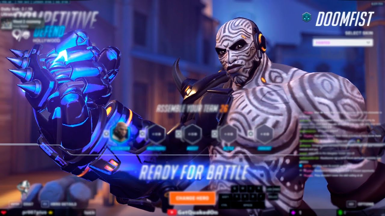 GETQUAKEDON DOOMFIST GAMEPLAY - OVERWATCH 2 SEASON 11
