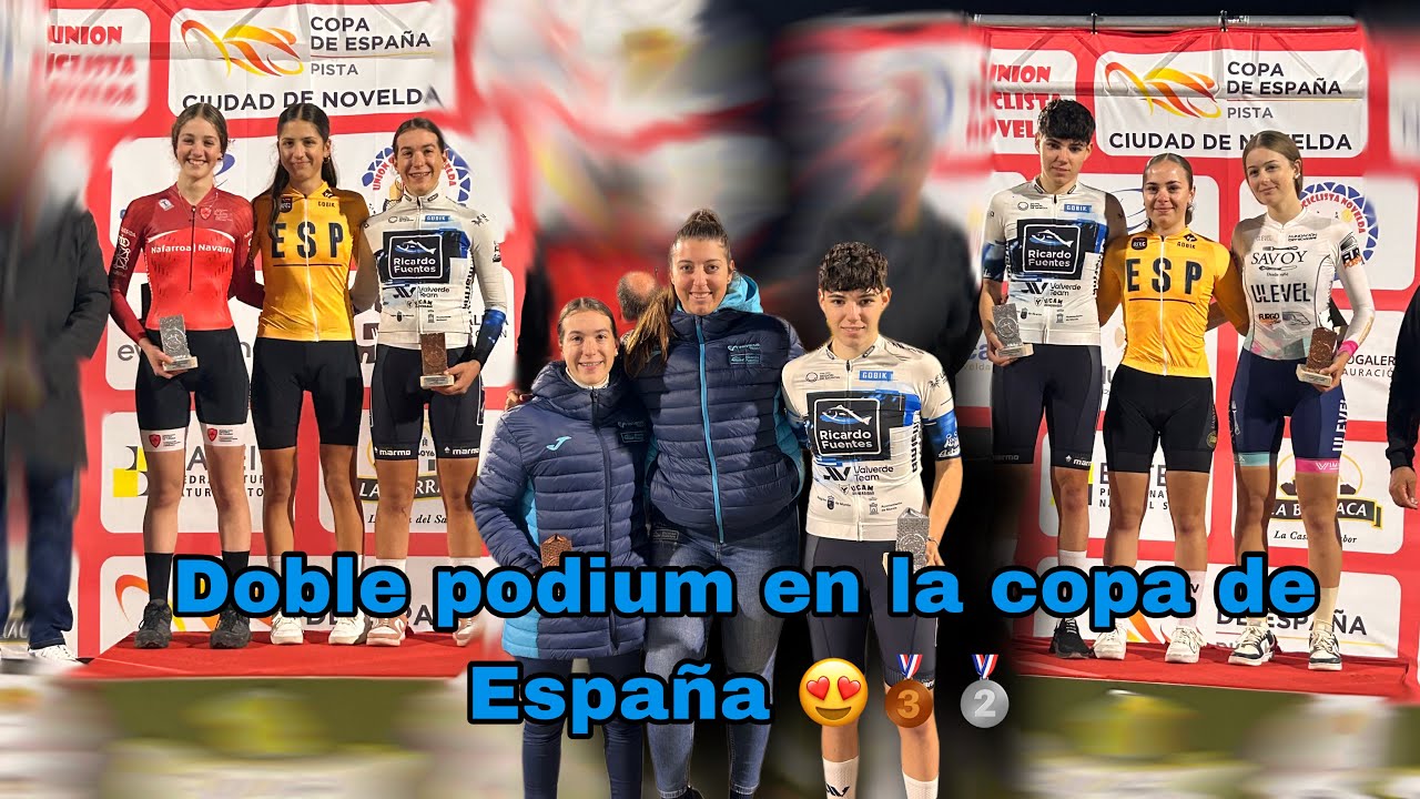Orgullo absoluto: regreso a la Copa de España y doble podium 🥈🥉🔥😍