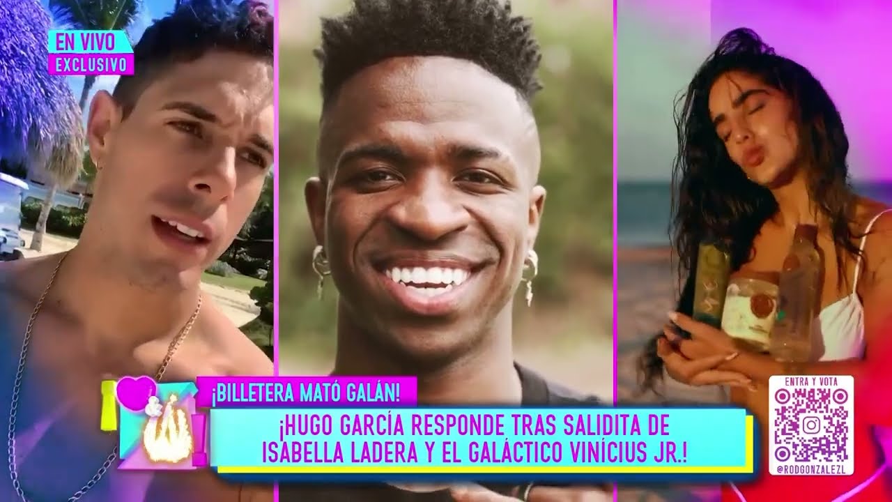 Amor y Fuego - JUL 07 - HUGO GARCÍA RESPONDE TRAS SALIDITA DE ISABELLA Y VINICIUS JR. | Willax
