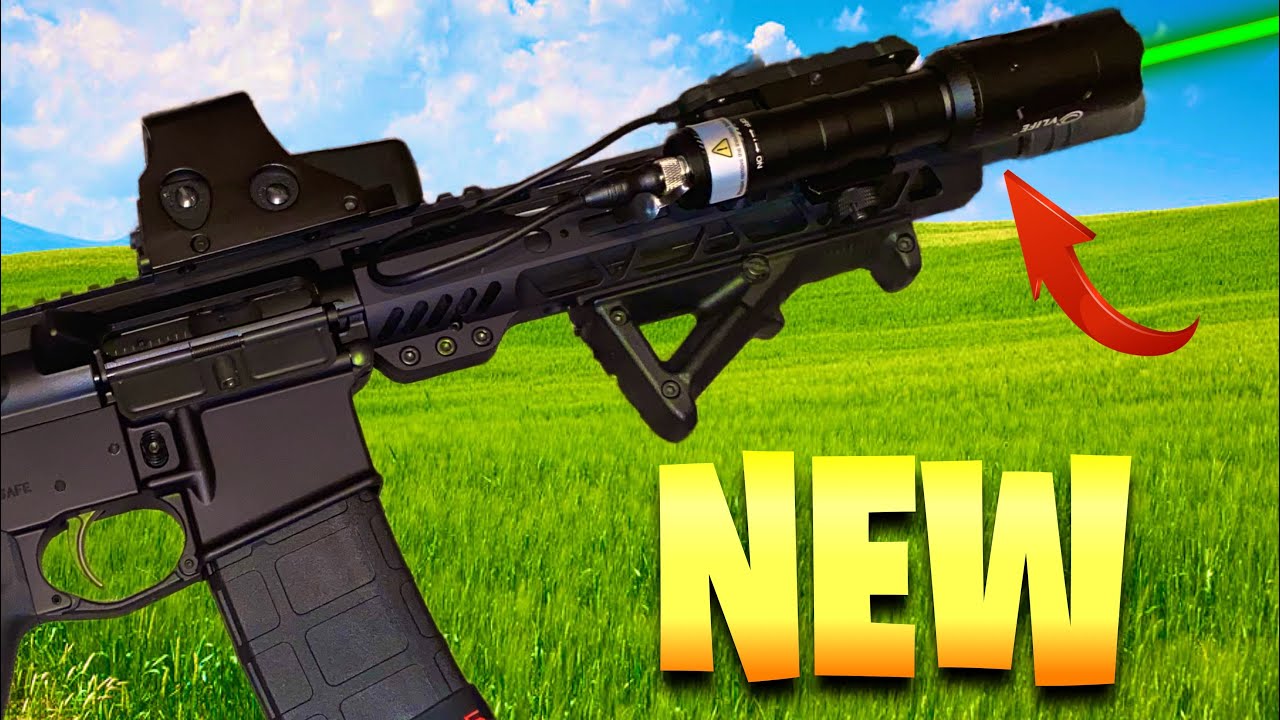 CV LIFE 1680 LUMEN FLASHLIGHT & GREEN LASER COMBO