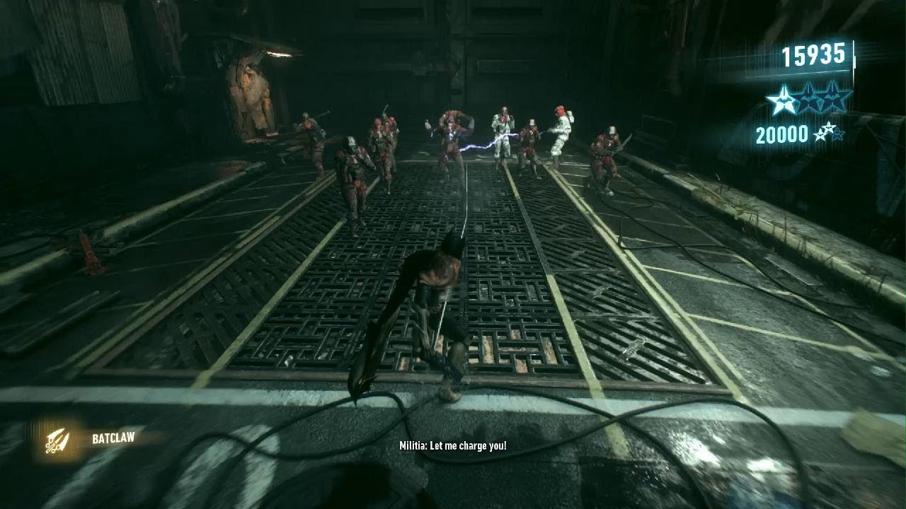 Batman Arkham Knight AR Challenge Gameplay (Quarantine) As Batgirl (Hard Difficulty) (No Damage)