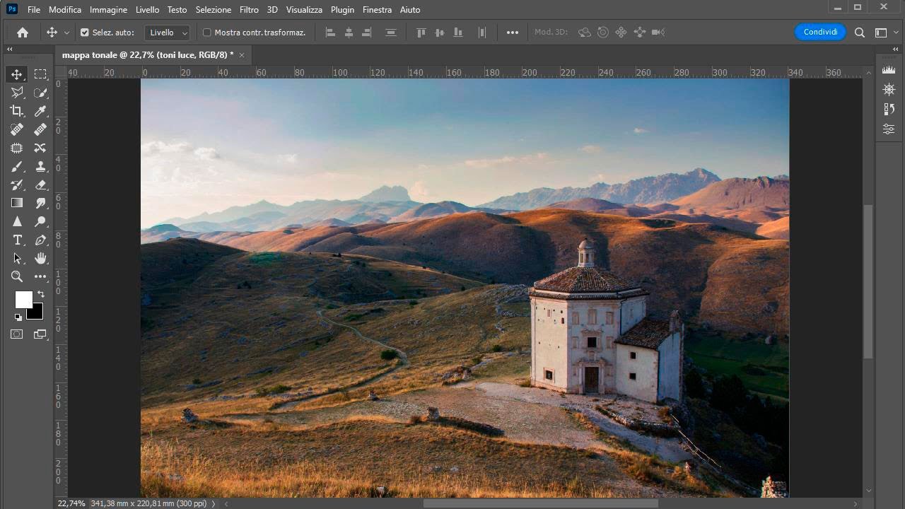 Photoshop Colori Migliori con la Mappa Tonale