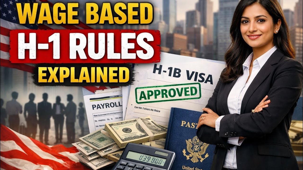 H-1B Wage based selection . NEW IMMIGRATION RULES! #telugu#usa #h1bvisa #visa#immigrationrules