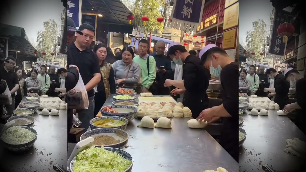 Street Food Scene Highlights in China | Real Flavors, Hardworking Vendors & Urban Heat