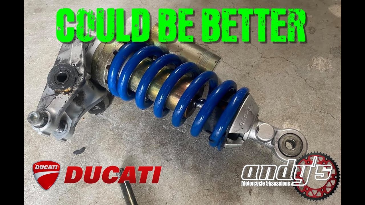 Модернизация задней подвески DUCATI ST3