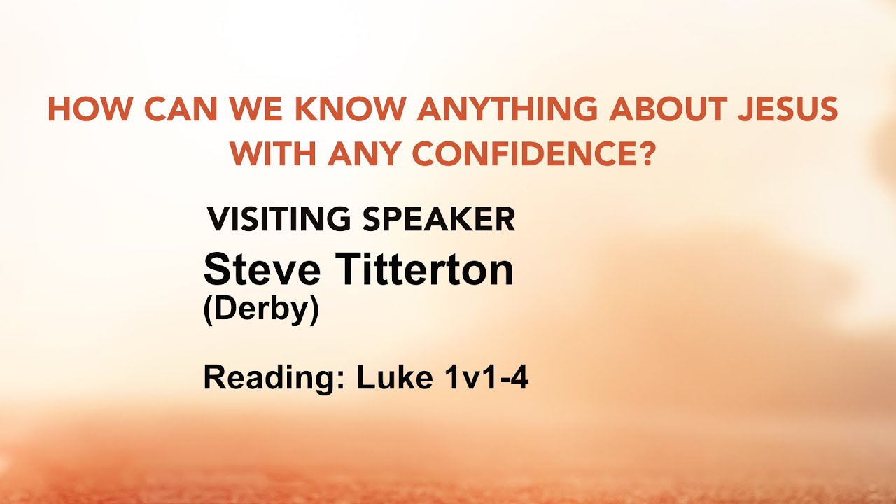 How can we know anything about Jesus with any confidence? Take 2!
