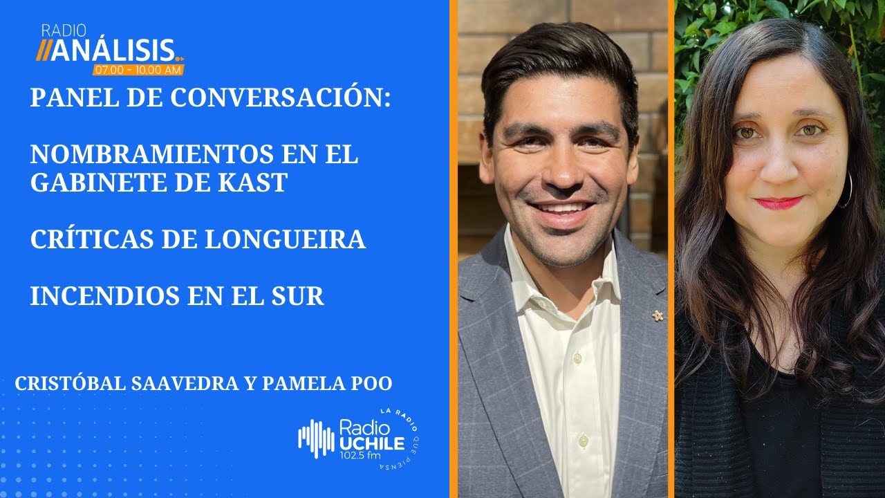 Panel de Conversación: Pamela Poo y Cristóbal Saavedra