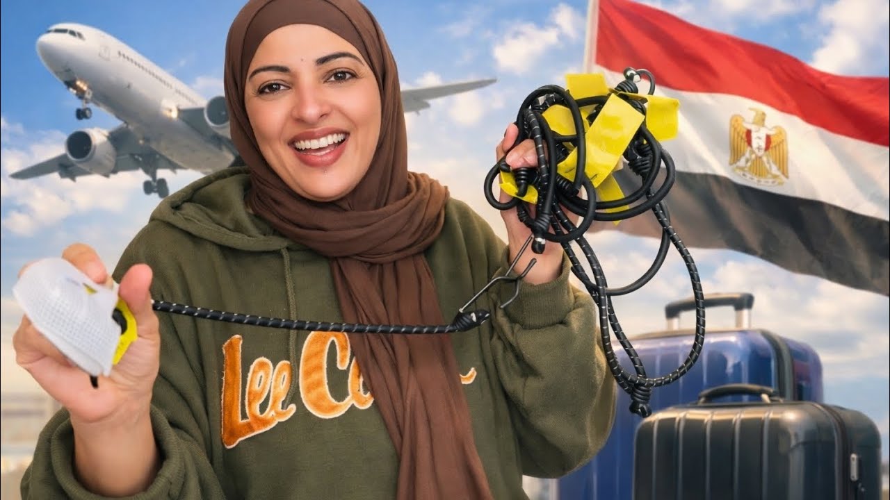 تجهيزاتي للسفر إلي أم الدنيا مصر🇪🇬 🇪🇬 