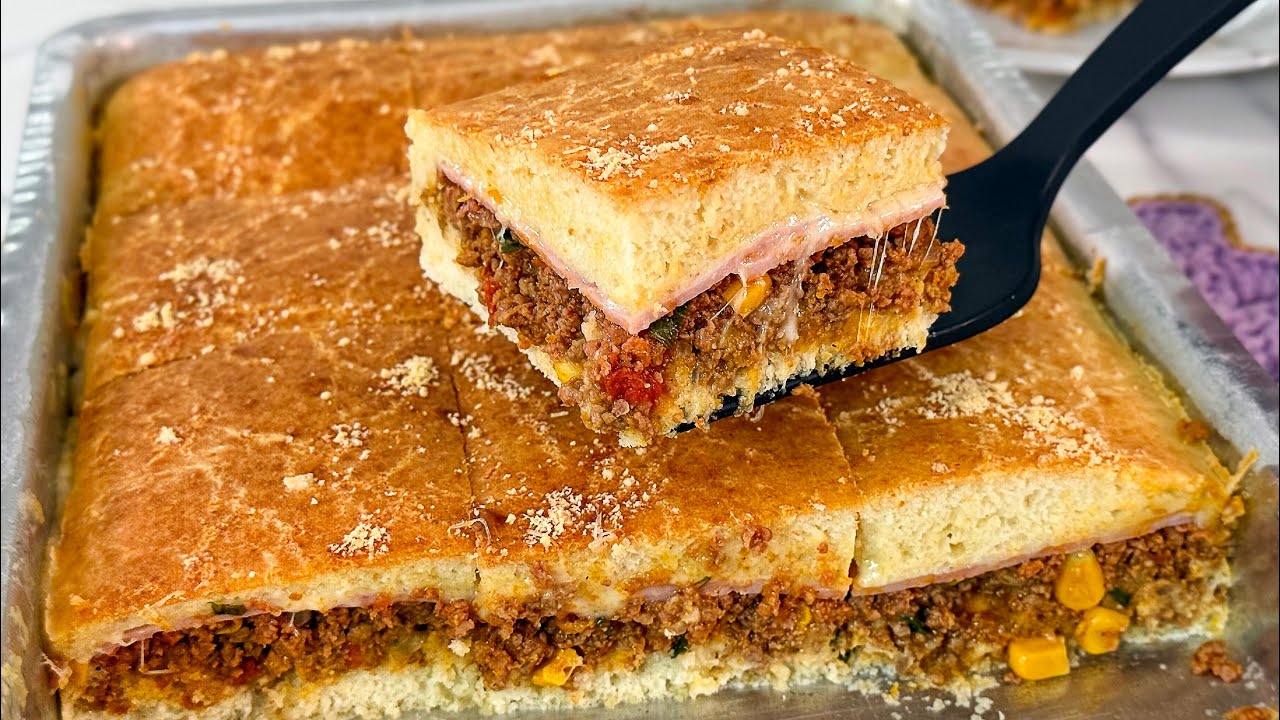 Faça a Torta de Carne Moída PERFEITA com Massa de Liquidificador em apenas 2 Passos | Bruno Rafael