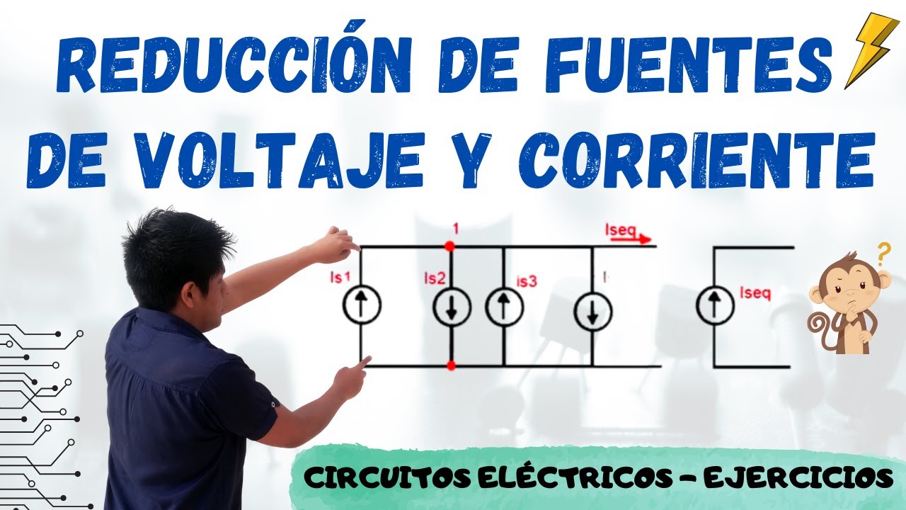 Fuentes de VOLTAJE y CORRIENTE 💥 Dependientes e INDEPENDIENTES ➤ 4 EJERCICIOS [ FÁCILES ] 😱
