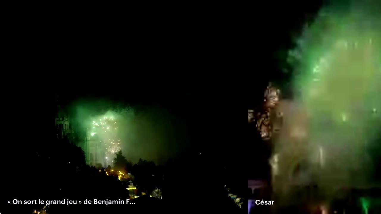 Feu d'artifice de Lisieux