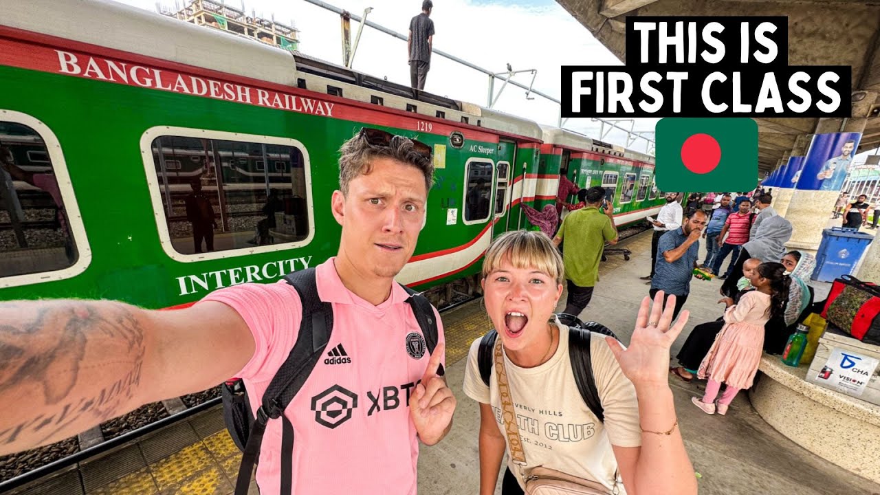 First Class Train in BANGLADESH 🇧🇩 Chittagong to Sylhet (EXTREME journey)
