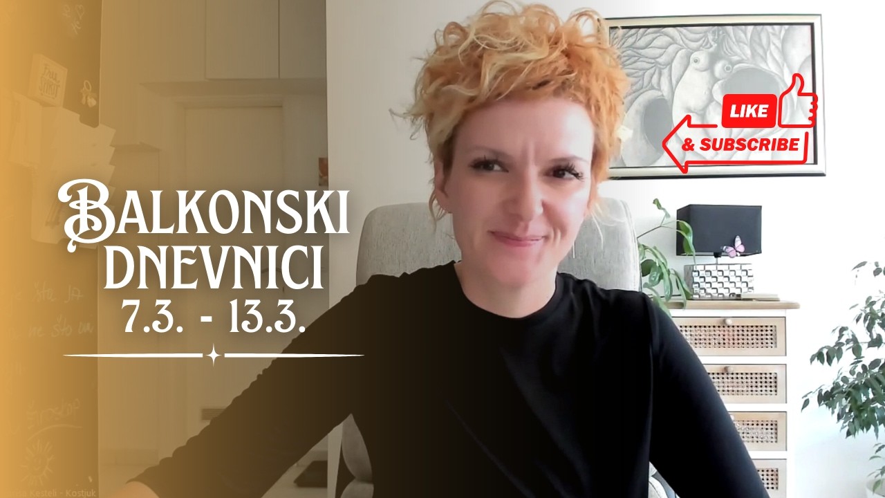 Balkonski dnevnici | 7.3. - 13.3.
