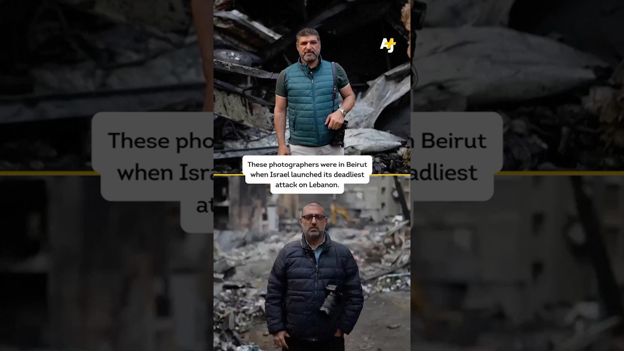 Photographers share experiences and photos from Israeli strikes in Lebanon