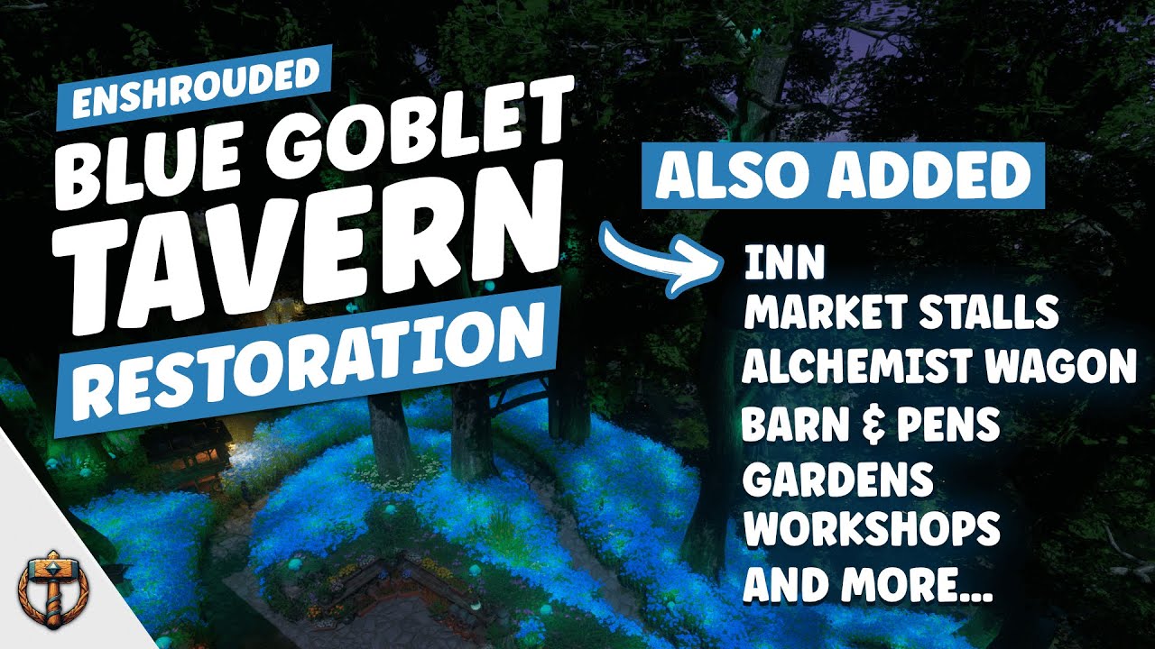 Restoring the Blue Goblet Tavern in Enshrouded | Building Tips & Tricks