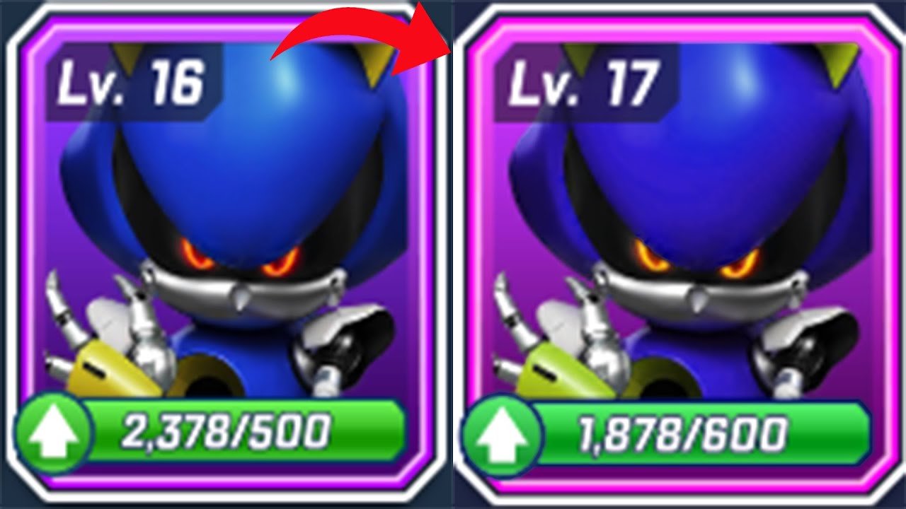 Sonic Forces Speed ​​battle - игра Metal Sonic Upgraded (android, ios) - все персонажи разблокиро...