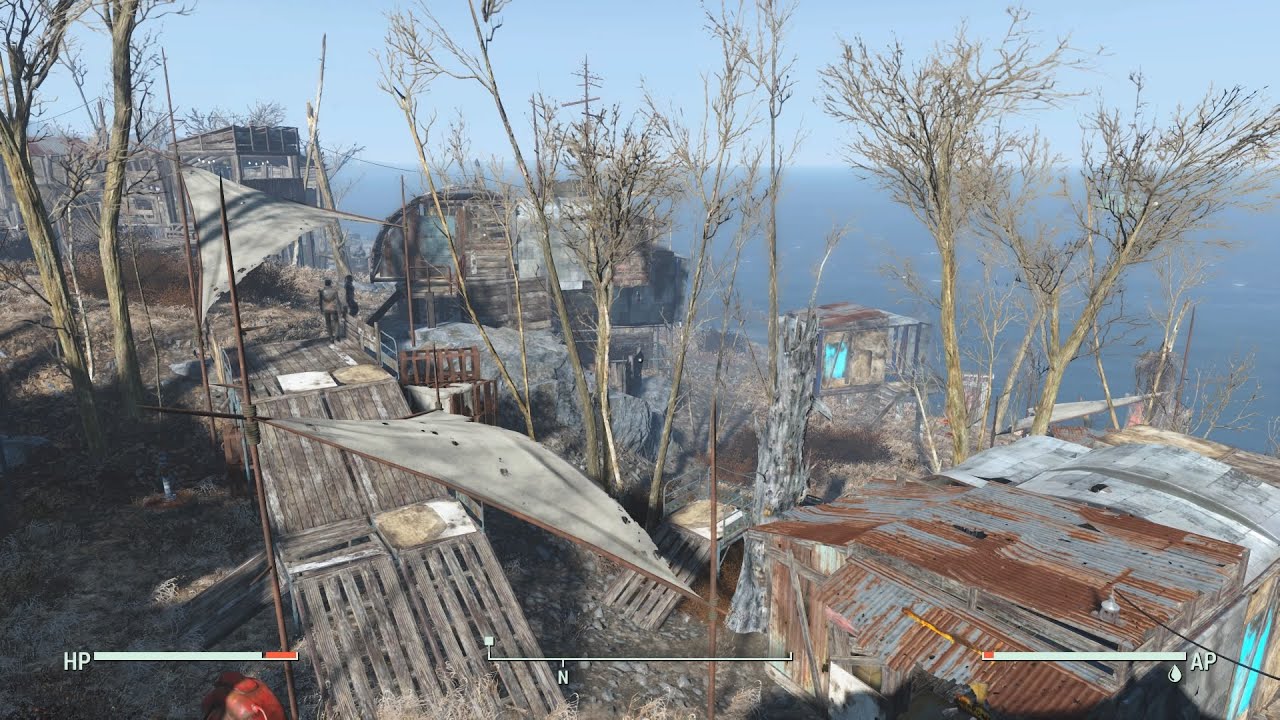 Spectacle Island Raider Outpost Tour | with Mods | Fallout 4