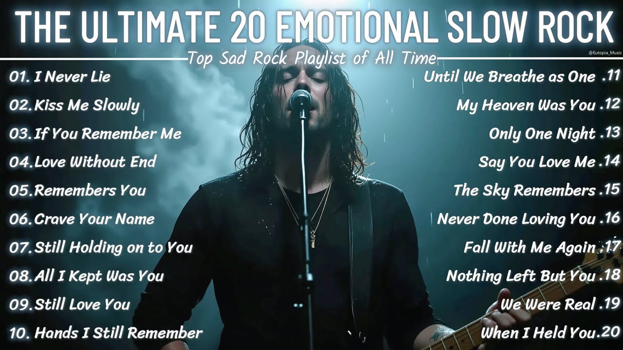 THE ULTIMATE EMOTIONAL ROCK SONGS 2025 💔🔥 | TOP 20 FANTASTIC SELECTION