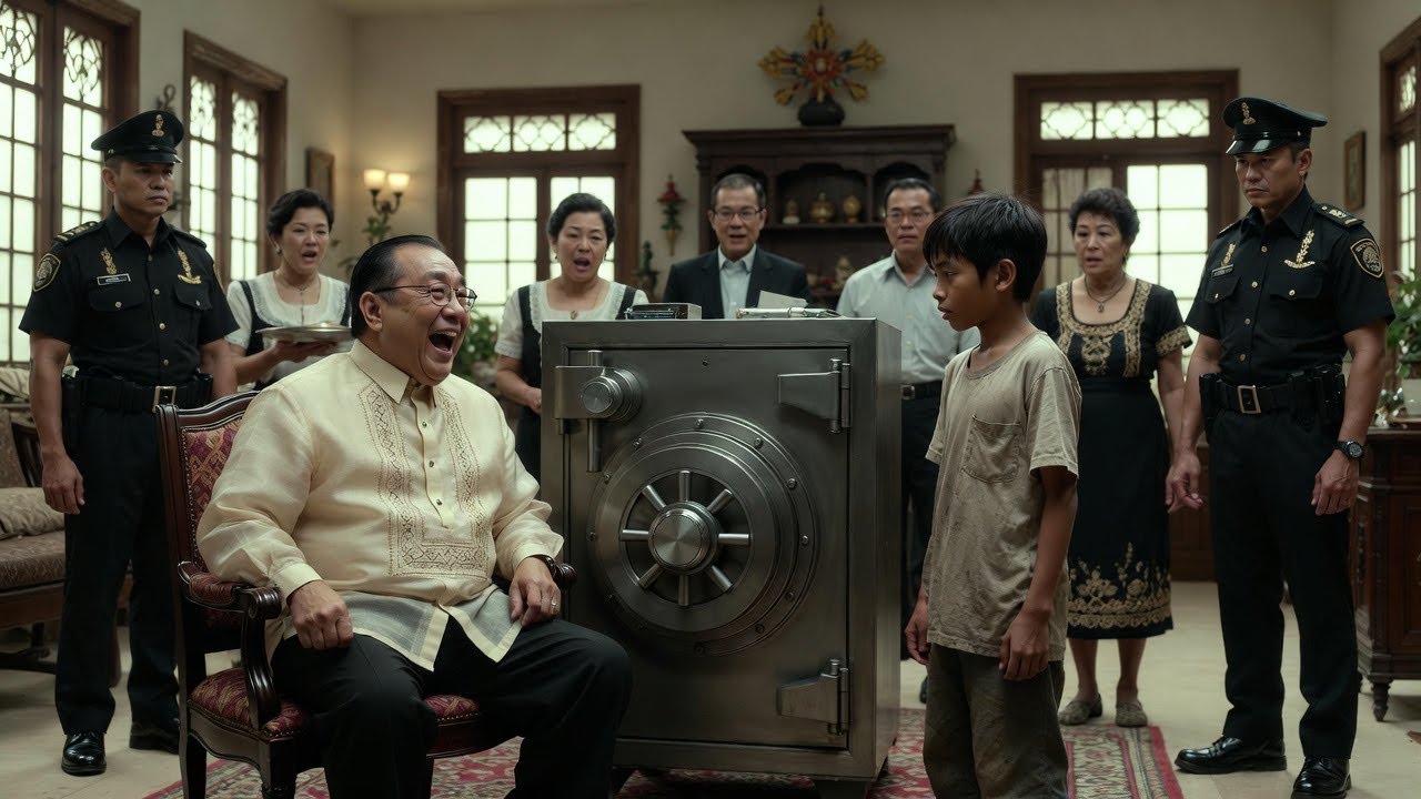 $100M Para Mabuksan ang Safe Tinawanan ng Milyonaryo ang Batang Mahirap Hanggang sa Siya ang Mabigla