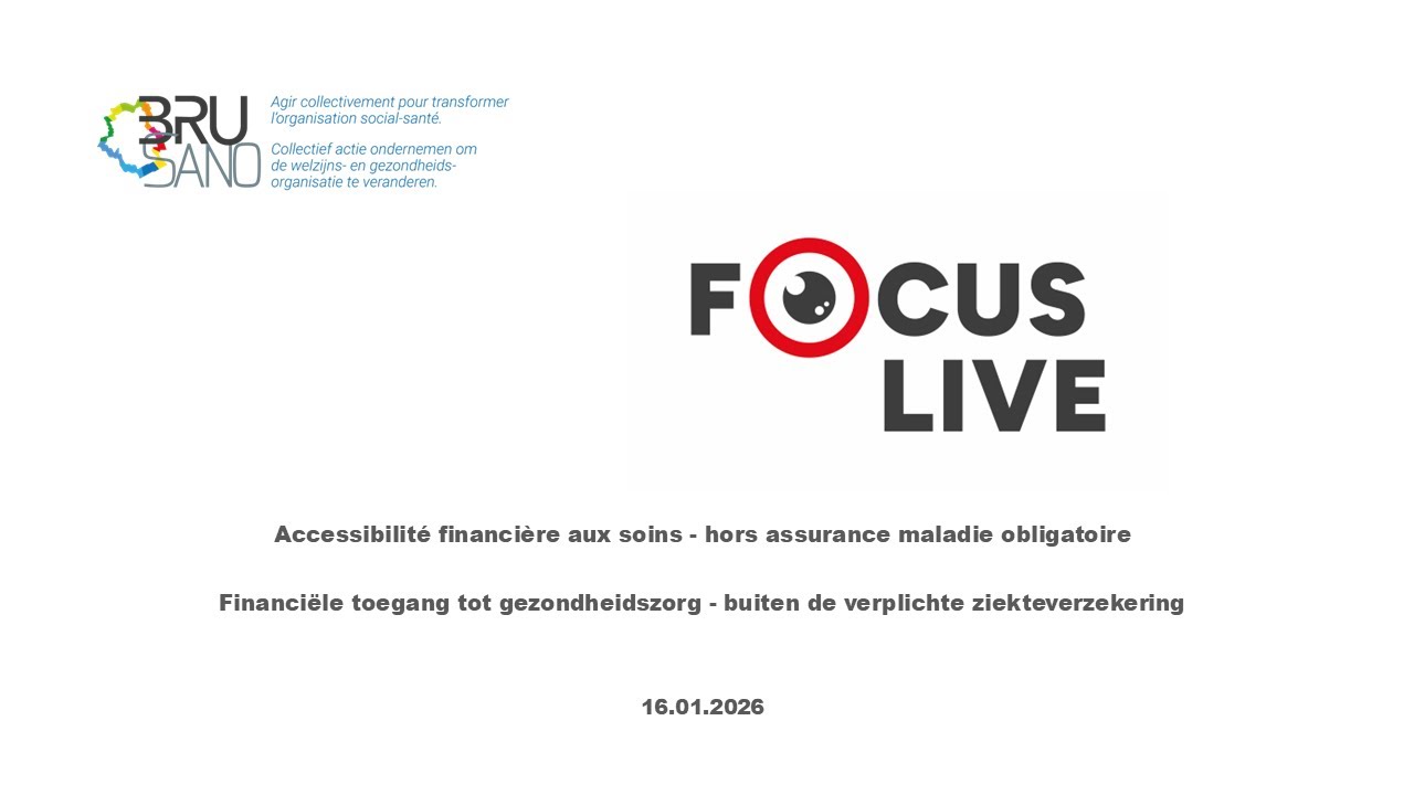 Focus live Accessibilité financière aux soins : hors assurance maladie obligatoire_ sans Q&A