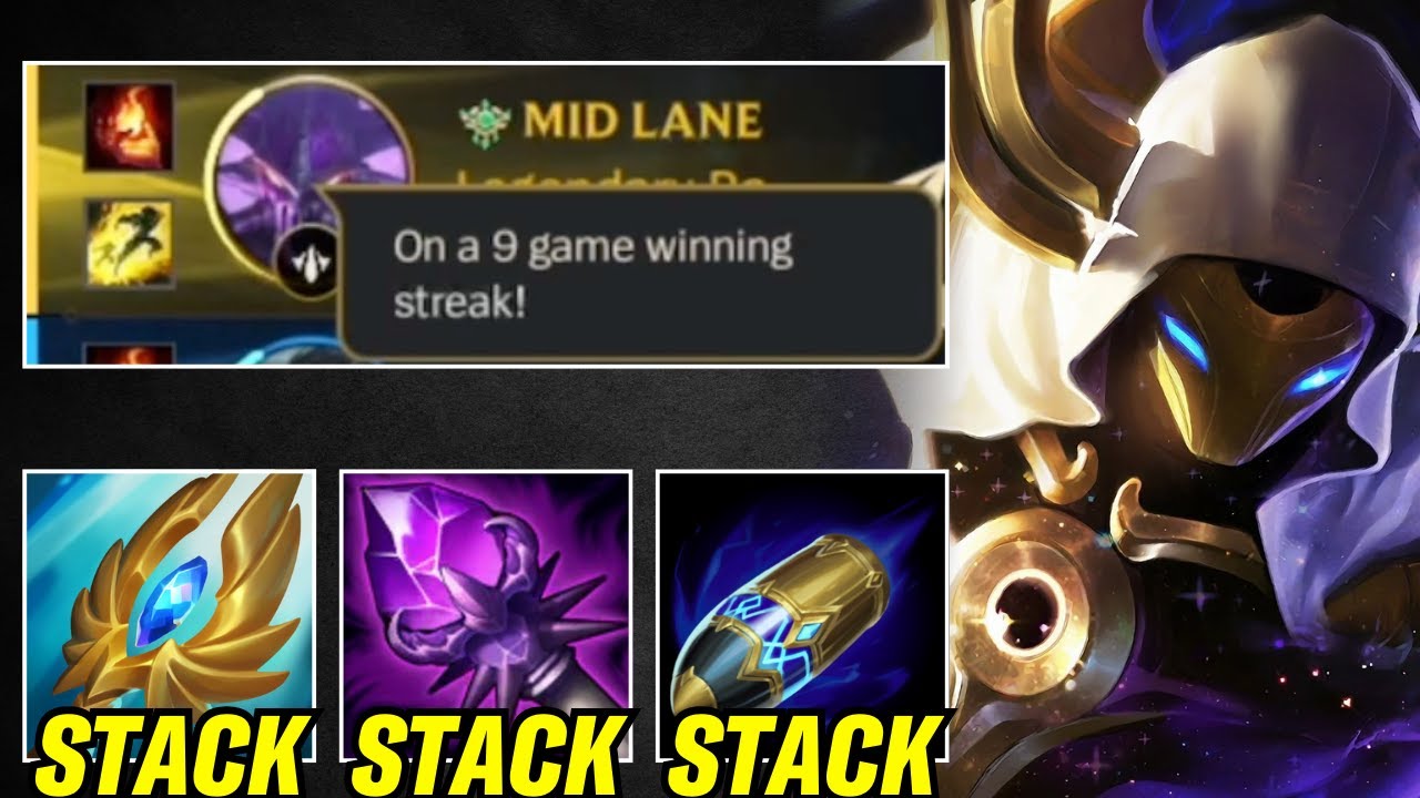 Wild Rift: 9 Game Win Steak Kassadin vs Legendary Ranked (Build & Gameplay)
