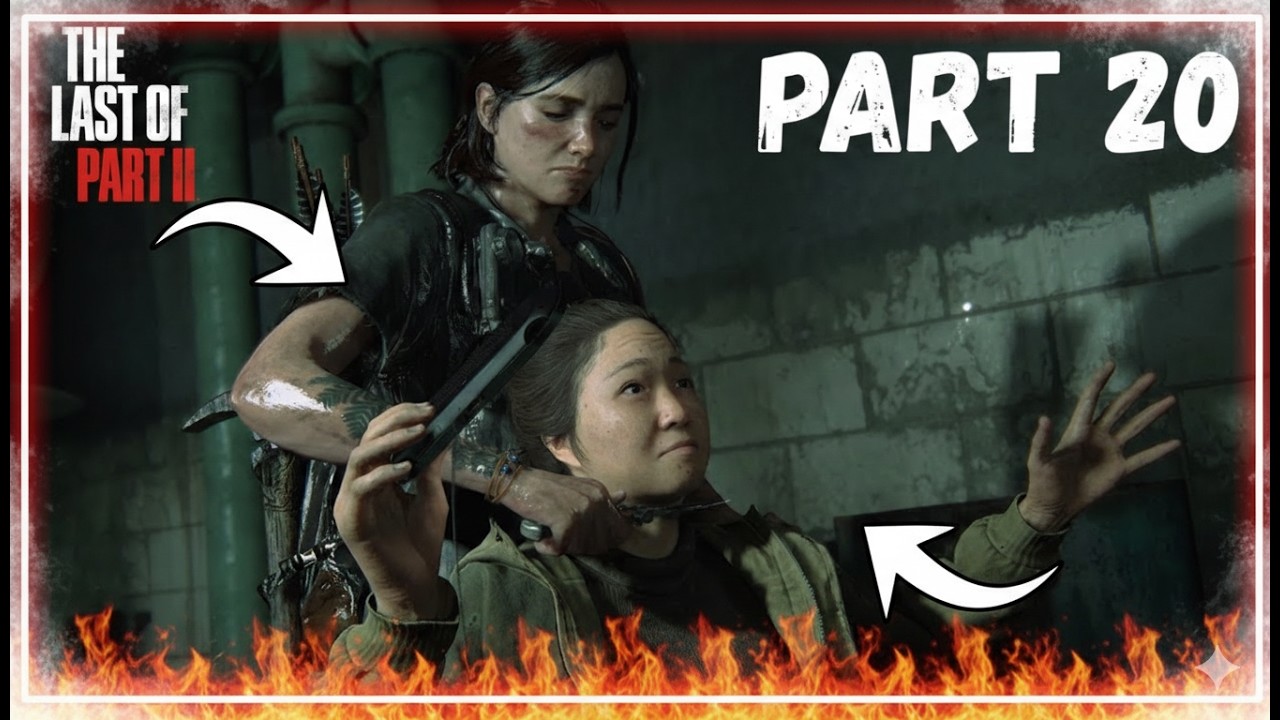 THE LAST OF US 2🧟 Walkthrough Gameplay🥷 Part 20🔥  SCARS [4K FPS] 🔥