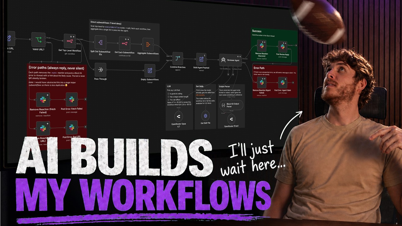 I Don't Build Workflows Anymore | n8n MCP Live Build