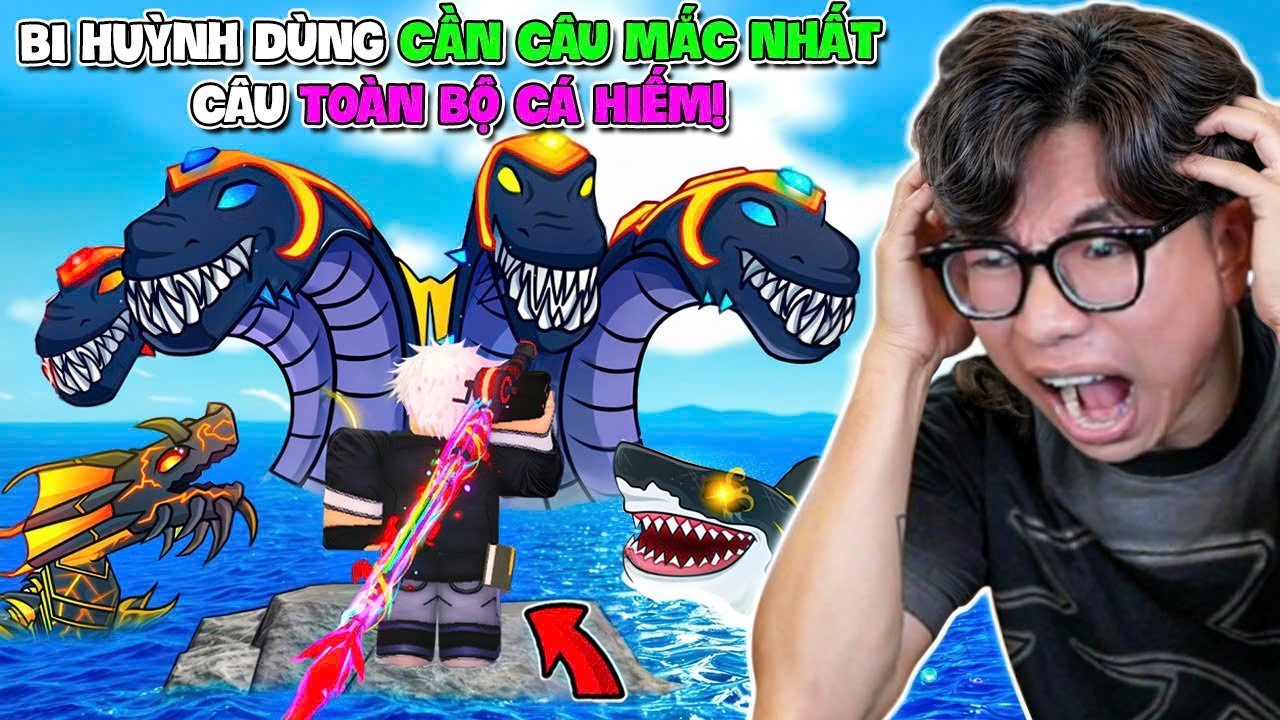 BI HUỲNH TEST CẦN 15,000,000$ CÂU TOÀN BỘ CÁ HIẾM TRONG FISCH
