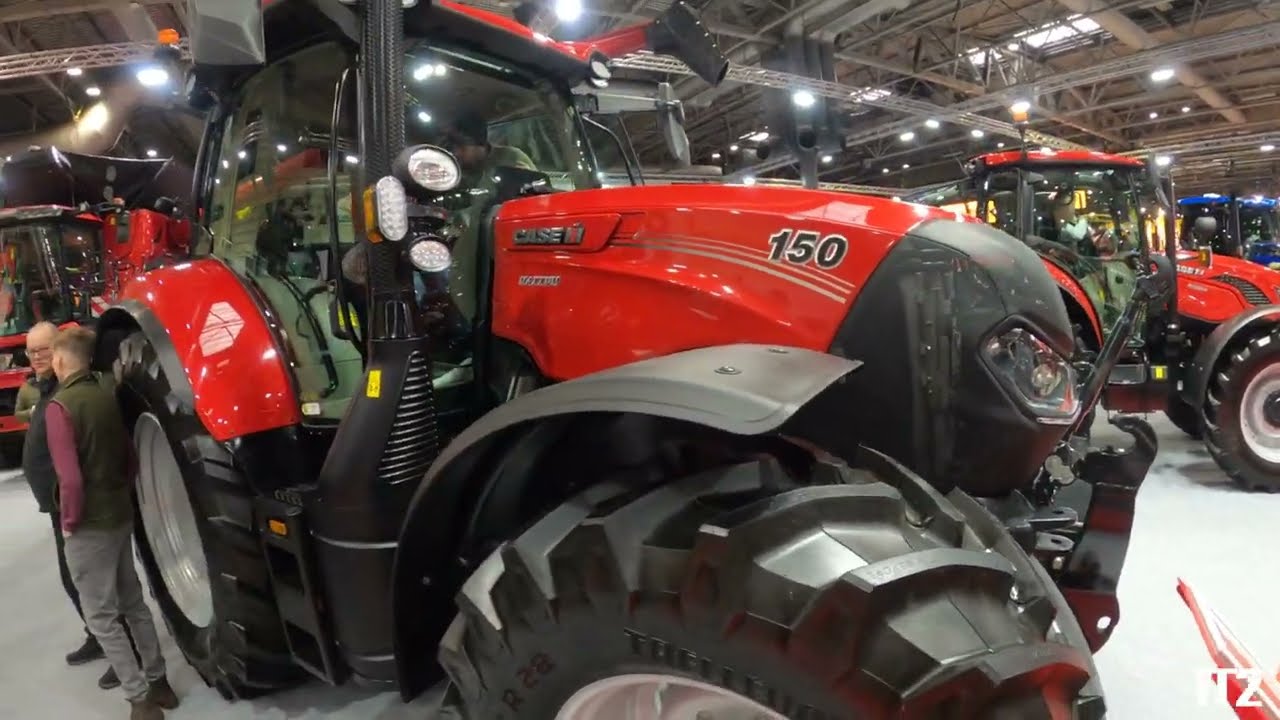2025 Case Maxxum 150 6.7 Litre 6-Cyl Diesel Tractor (125 / 150 / 175 HP) LAMMA Show 2025