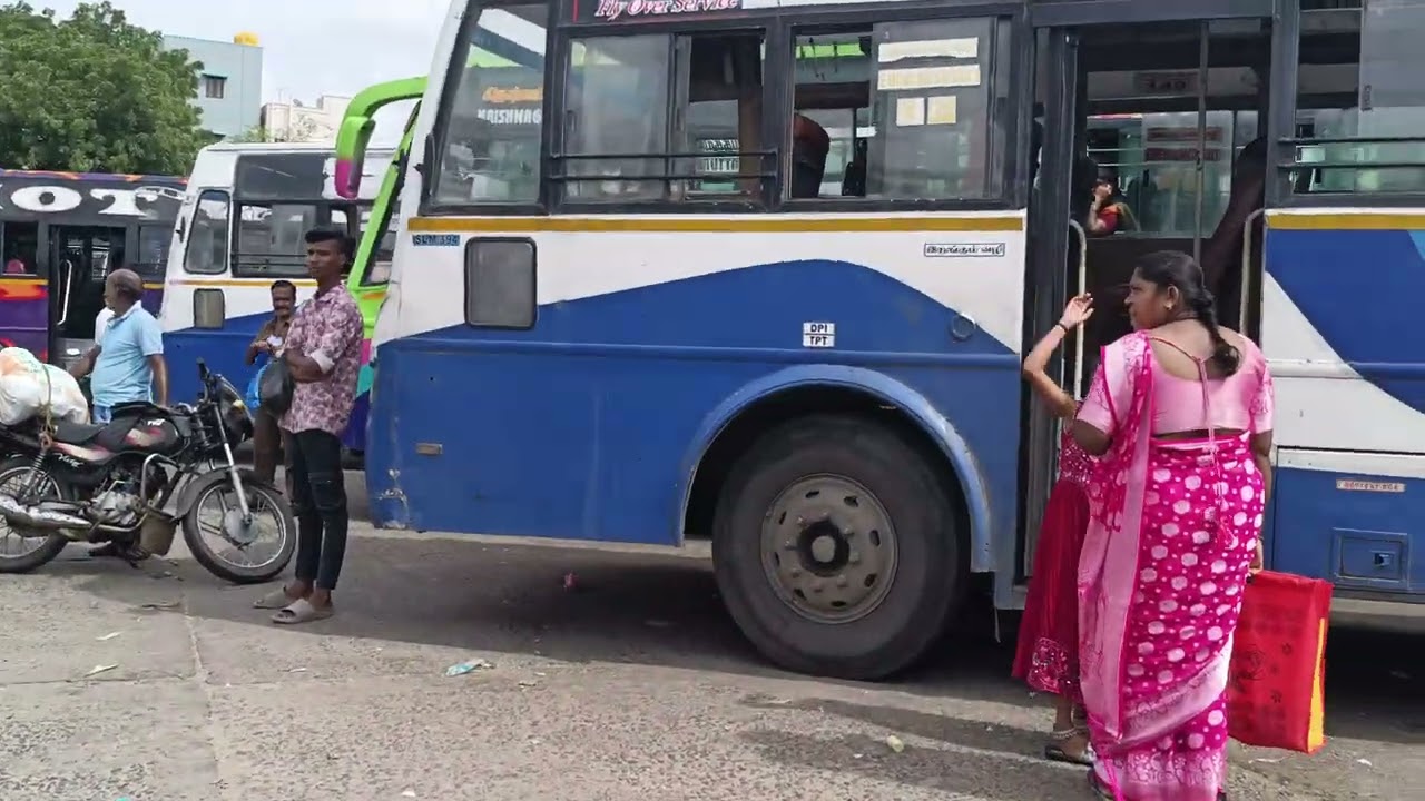 திருப்பத்தூர் பஸ் ஸ்டாண்ட்  stop bus stand Viral video 🚌 Tirupattur bus stand  🚌
