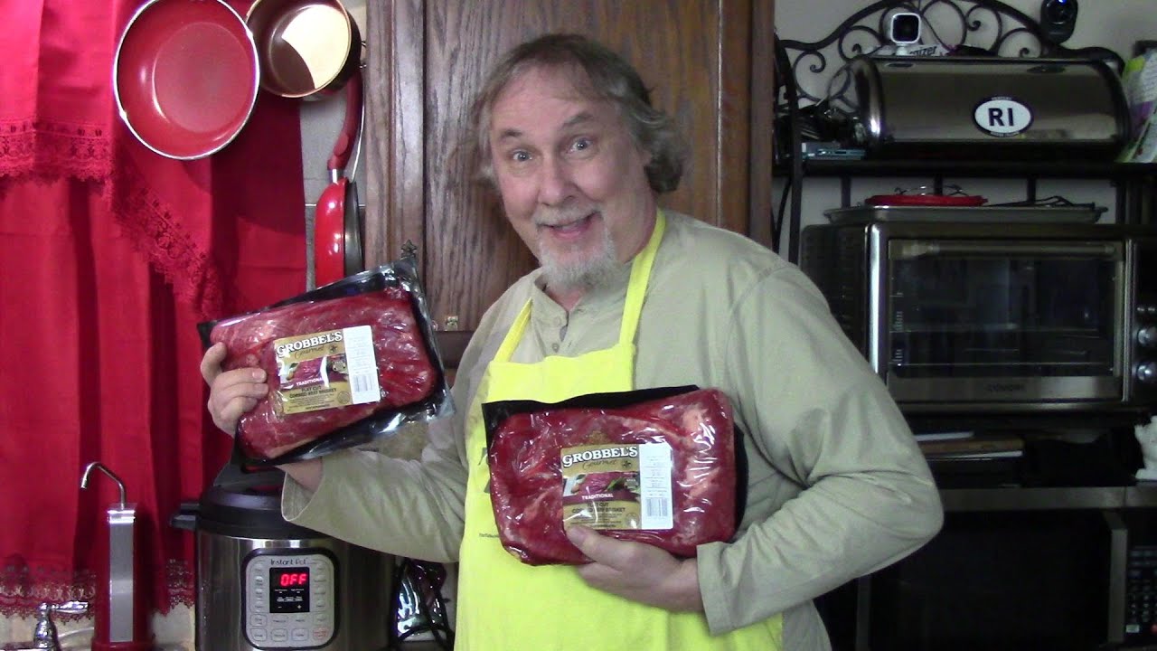 Instant Pot Corned Beef Brisket Reuben Sandwich + a Snow Storm