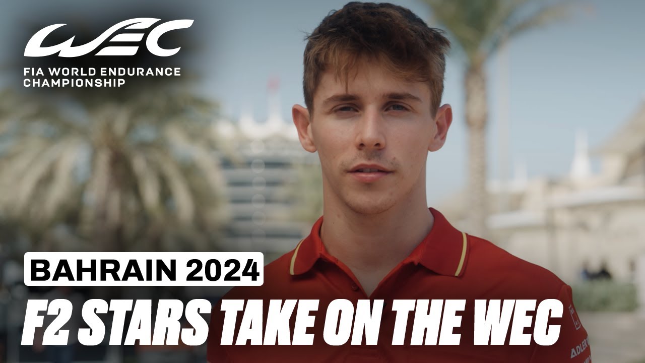 F2 Stars Leclerc, Martins, Pourchaire, and Vesti: Their First Test in the WEC 🔥 I 2024 Rookie Test