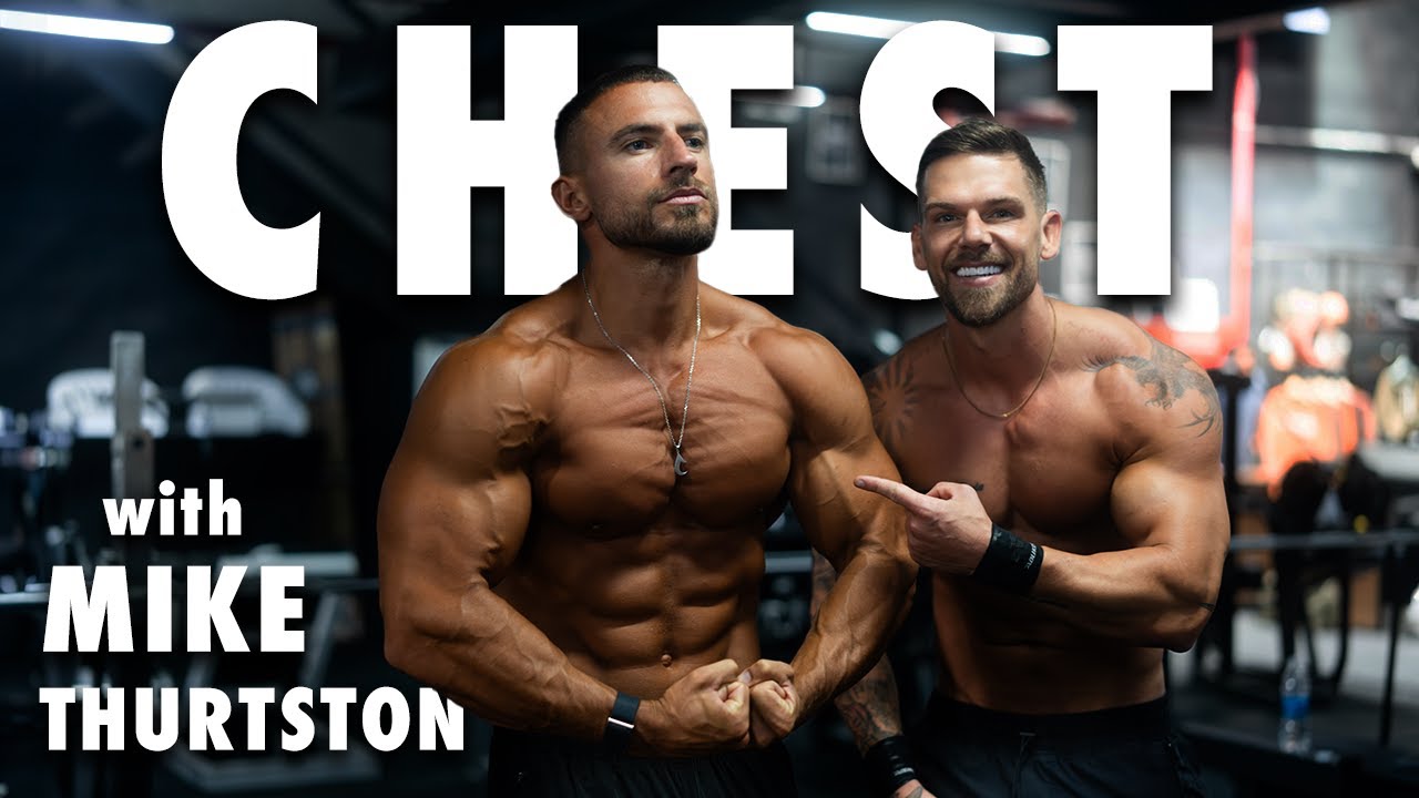 Training chest with Mike Thurston