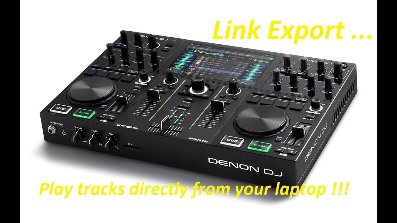 Denon DJ Prime GO - wireless connection with a computer, using your computer as a large flash drive!