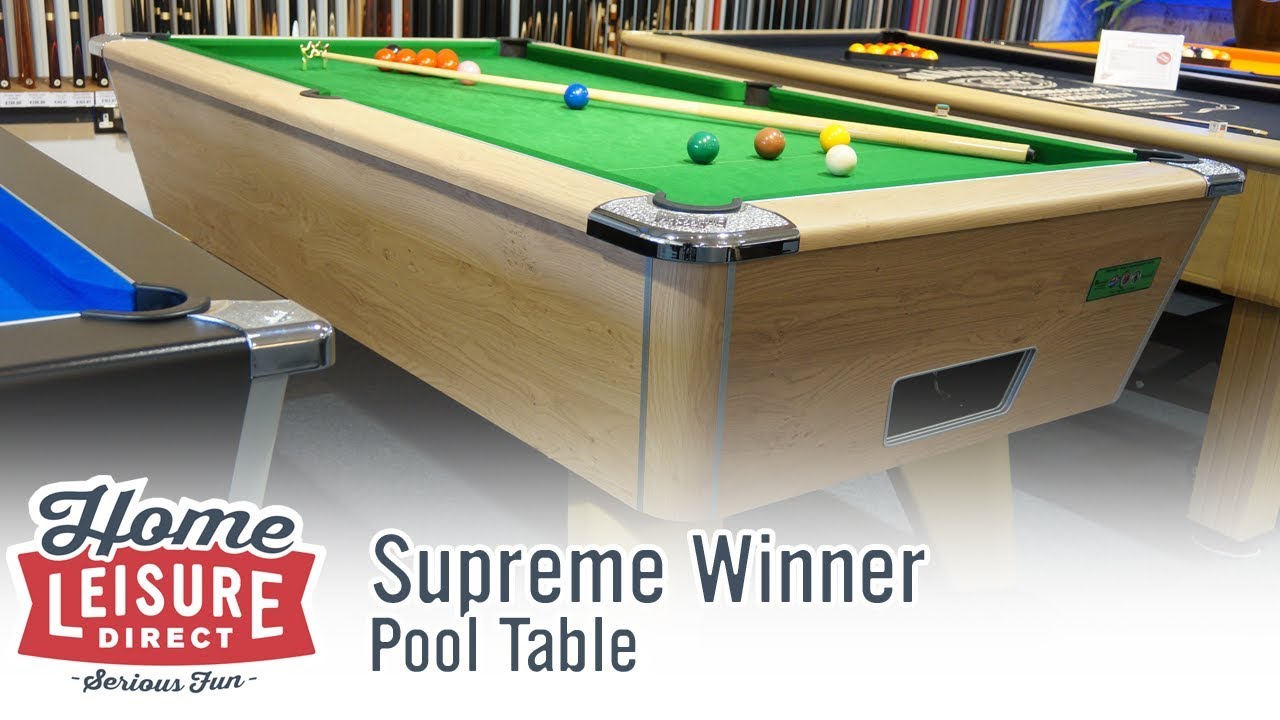 Supreme Winner English Pool Table