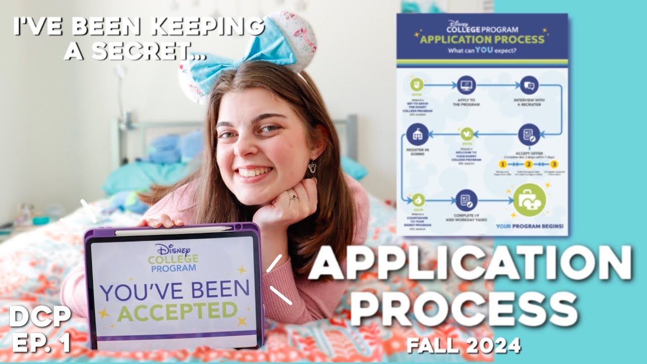 I GOT INTO THE DISNEY COLLEGE PROGRAM! | Fall 2024 application process