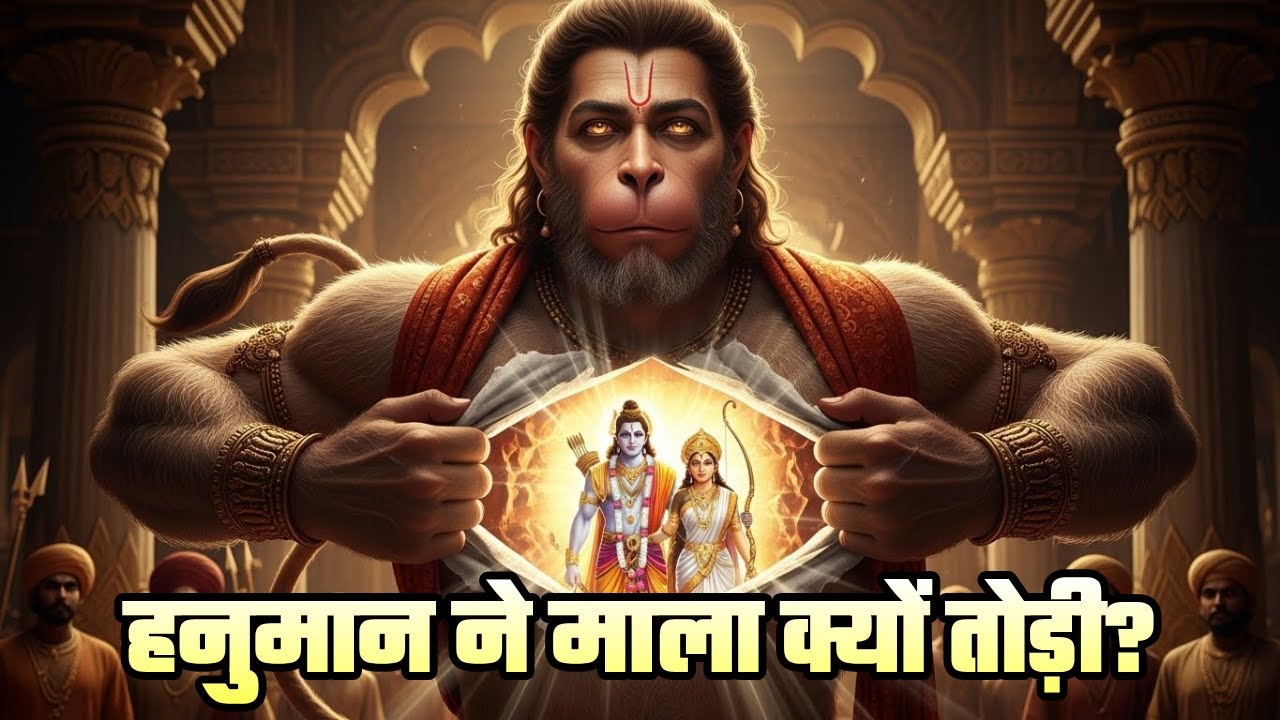 हनुमान जी ने माता सीता की माला क्यों तोड़ी? देखिए असली वजह | Ramayan (Subtitles)