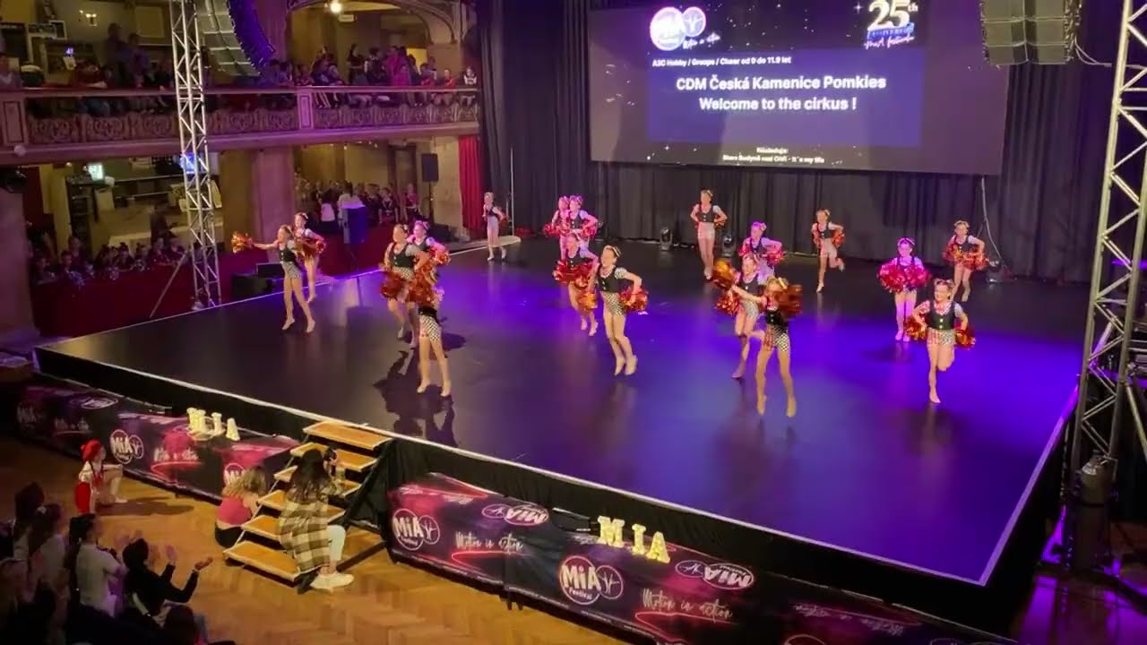Pomkies děti Česká Kamenice MIA Finále Praha Lucerna 25.5.2025 vysílá živě!