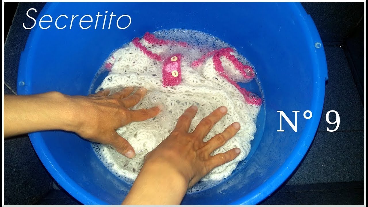 TIP #crochet N° 9 (secretito) ¿Cómo lavar las prendas de Crochet?  Moda a Crochet