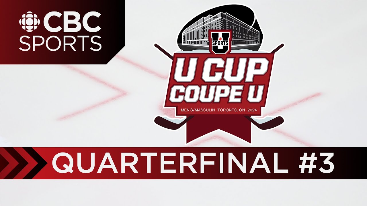 U SPORTS Men's Hockey National Championship: Quarterfinal #3 - Moncton vs UQTR | CBC Sports