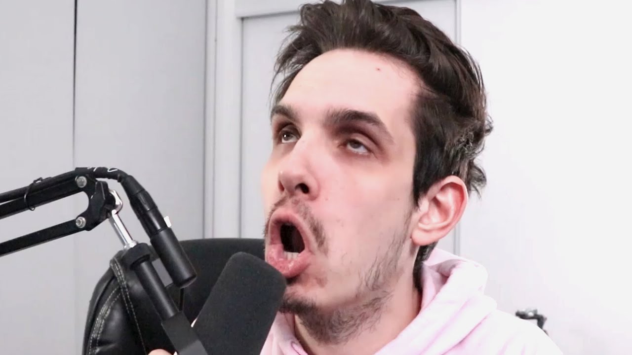 Metal Guitarist Practices Screaming Vocals