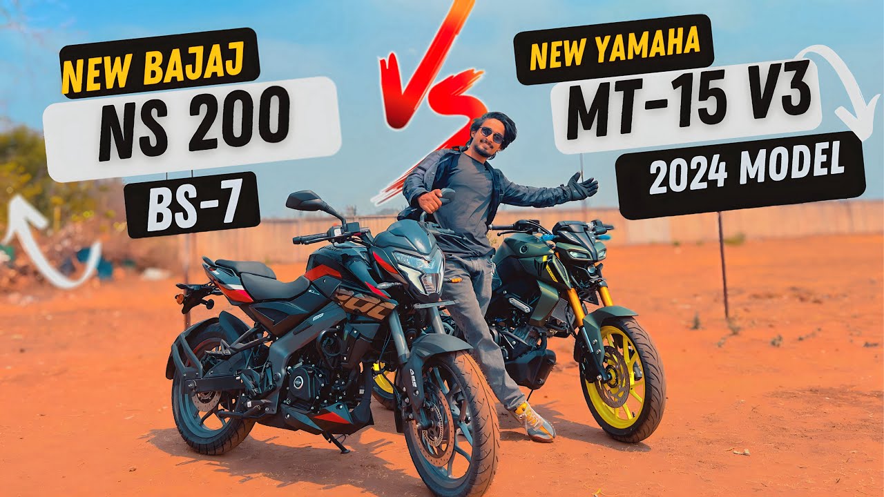 Ns 200 VS yamaha mt15 v3 full comparison with all new 2024 models, which is better? 