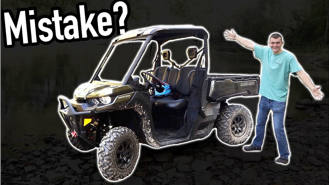 I Bought a New Side by Side! (Can Am Defender)