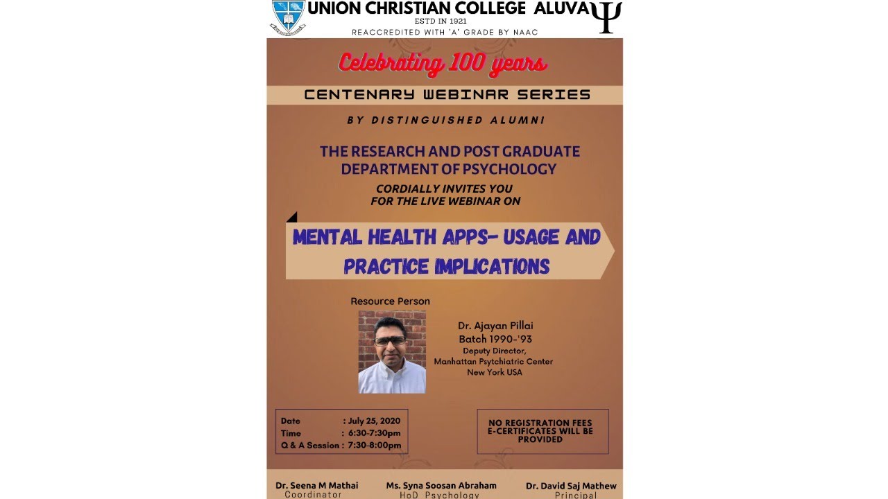 MENTAL HEALTH APPS- USAGE AND IMPLICATIONS