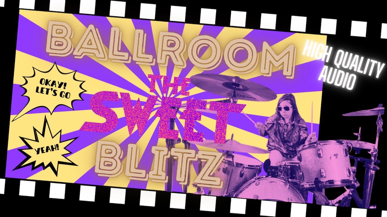 Sweet - Ballroom Blitz (10 Year Old Drummer) Drum Cover II Tommy Roxx