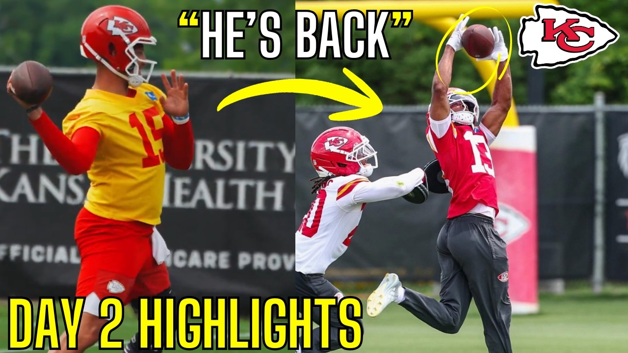 Patrick Mahomes & The Kansas City Chiefs Look DYNAMIC At OTAs ALREADY...