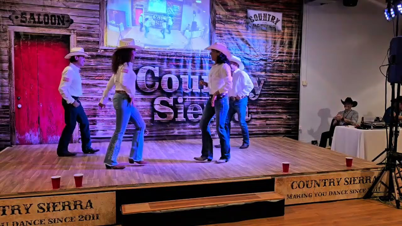 COPS Country Line Dance Team | Mahouwaukee | Country Sierra 2025 (Concurso Oficial)